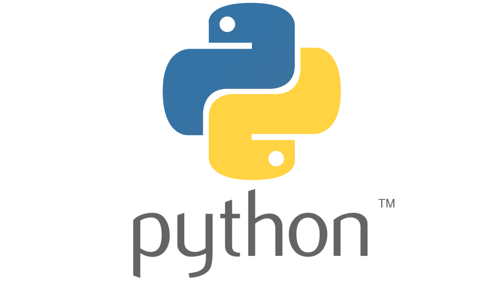 Official Python logo for Python development guides